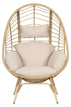 Loungestol rattan natur - Sunlife